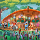 Disneyland resort, bluey experiences, disney bluey, bluey at disney parks,