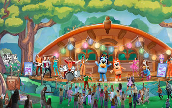 Disneyland resort, bluey experiences, disney bluey, bluey at disney parks,