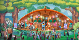 Disneyland resort, bluey experiences, disney bluey, bluey at disney parks,