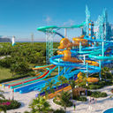 A rendering of the new Great Tides Water Park at Great Stirrup Cay