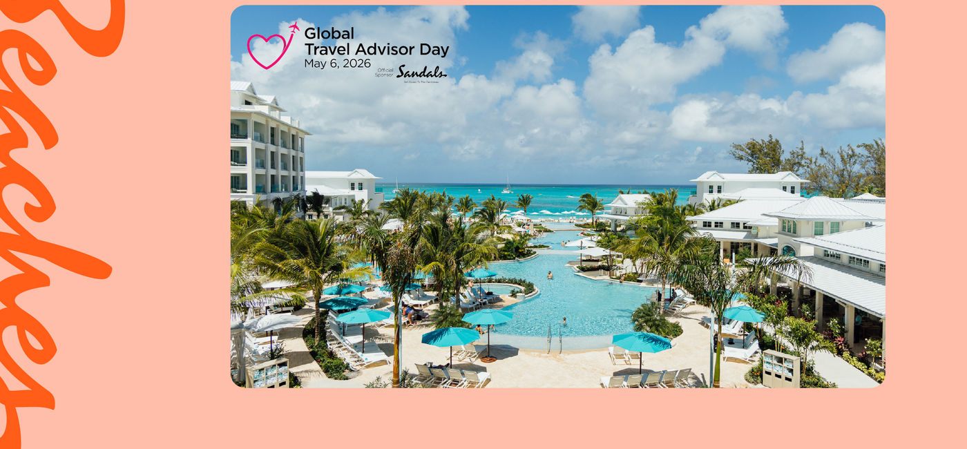 Image: ASTA and Sandals celebrate Global Travel Advisor Day. (Photo Credit: ASTA)