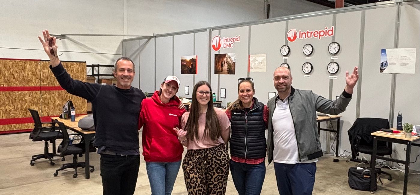 Image: The Intrepid Travel team inside the Denver headquarters. (Photo Credit: Intrepid Travel)