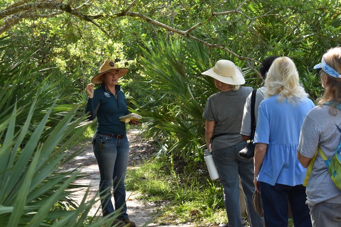 A horticulturalist ecotour in Martin County, Florida is one experience travelers can enjoy thanks to the Explore Natural Martin initiative. Martin County office of tourism, explore natural martin, sustainable florida, eco-friendly experiences in florida