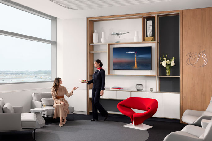 Air France Lounge Los Angeles