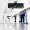 An empty airport