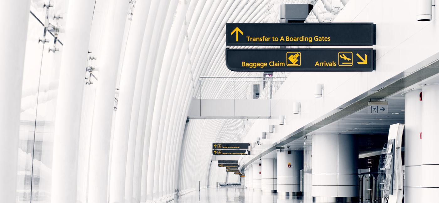 Image: An empty airport (Photo Credit: dell/Adobe Stock)