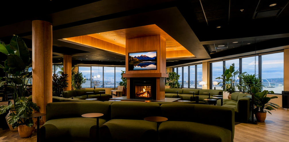 New Aspire Amex Lounge opens at YYC Calgary Airport