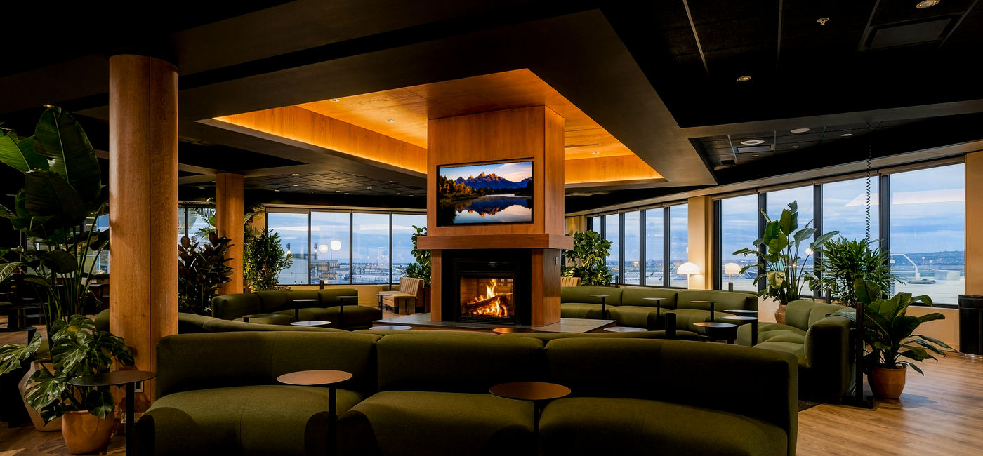 Image: New Aspire Amex Lounge opens at YYC Calgary Airport (Photo Credit: Supplied)
