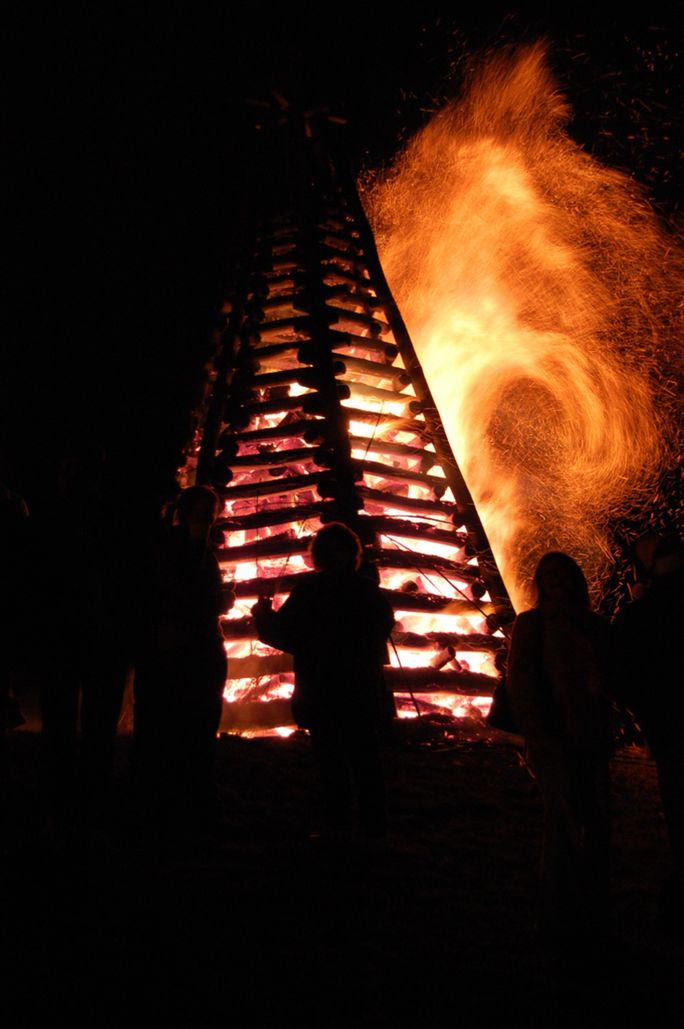 Louisiana, Christmas Eve Bonfires, St. James Parish