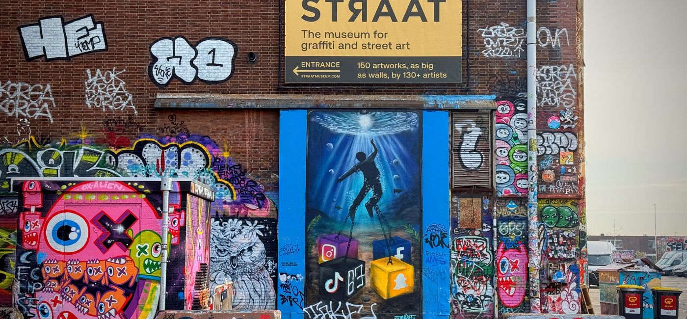Image: The STRAAT Museum for street art and graffiti (Photo Credit: Janeen Christoff)