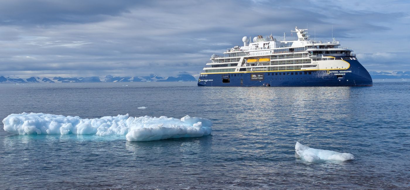 Image: The National Geographic Endurance in East Greenland (Photo Credit: Sarah Kuta)