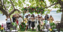 Travel advisors visit Frankfort Villa at Prospect Estate and Villas in Ocho Rios