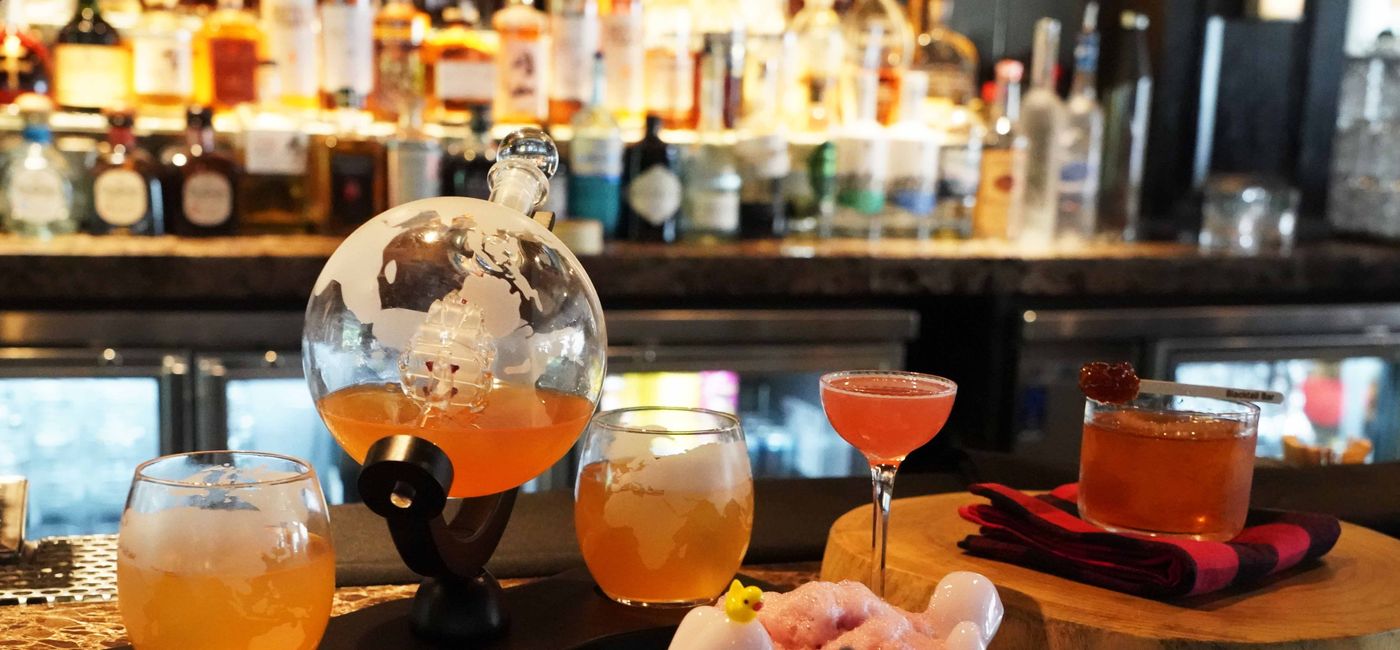 Image: G7 Cocktails at the Pomeroy Kananaskis Mountain Lodge (Photo Credit: Pomeroy Kananaskis Mountain Lodge)