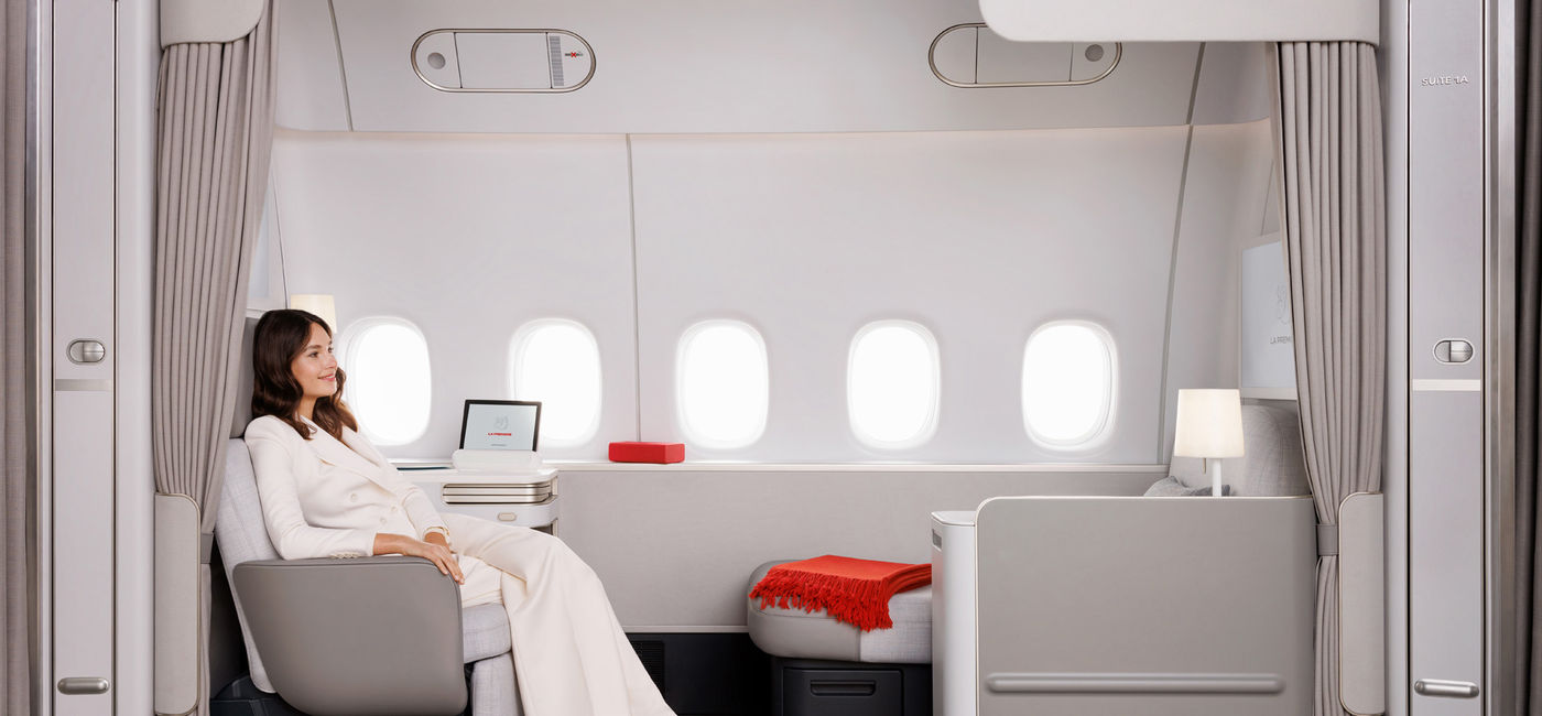 Image: « Le lancement de notre nouvelle expérience La Première constitue une étape majeure dans notre feuille de route stratégique » (Source: Courtesy Air France)