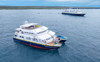 National Geographic Delfina and National Geographic Gemini in Academy Bay