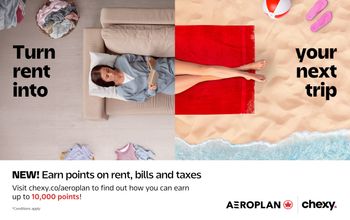 Air Canada's Aeroplan partners with Chexy.