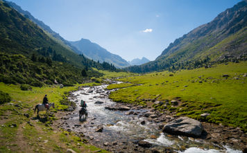 Tien Shen Mountain Range