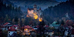 Bran Castle (a.k.a. 'Dracula's Castle') in Transylvania, Romania.