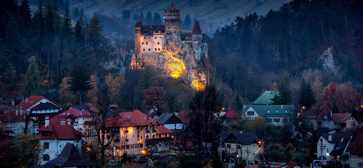 Image: Bran Castle (a.k.a. 'Dracula's Castle') in Transylvania, Romania. (Photo Credit: Adobe Stock/kanuman)