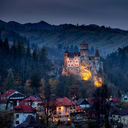 Bran Castle (a.k.a. 'Dracula's Castle') in Transylvania, Romania.