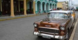 Antique Car in Cuba
