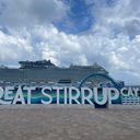 Norwegian Luna calls at Great Stirrup Cay