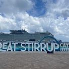 Norwegian Luna calls at Great Stirrup Cay