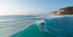 Surfing in Cabarete, Dominican Republic