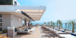A patio at SOUMA Lima, Vignette Collection, IHG Hotels & Resorts