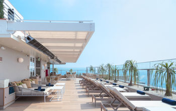 A patio at SOUMA Lima, Vignette Collection, IHG Hotels & Resorts