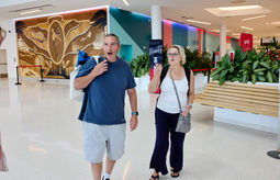 Jason and Patricia were surprised with the good news in Miami