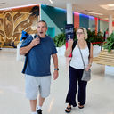Jason and Patricia were surprised with the good news in Miami