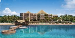 Exterior rendering of Almare, A Luxury Collection Adult All-Inclusive Resort, Isla Mujeres. 