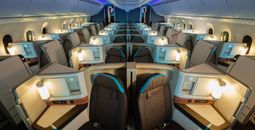 Hawaiian Airlines Dreamliner business class suites