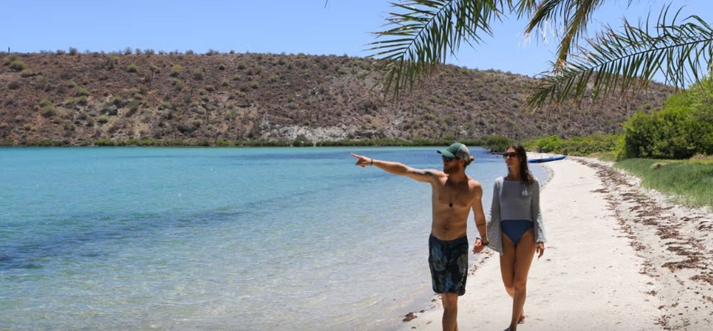 Image: Une des nombreuses plages cachées de Loreto (Source: Baja California Sur Tourism Board)
