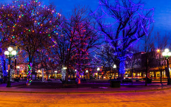 Christmas time in Santa Fe, New Mexico