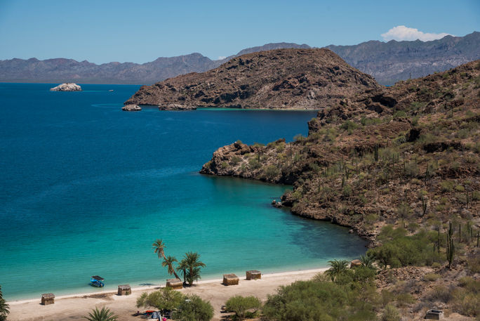 Loreto coastline