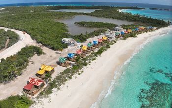 Cabanas at Disney Lookout Cay.