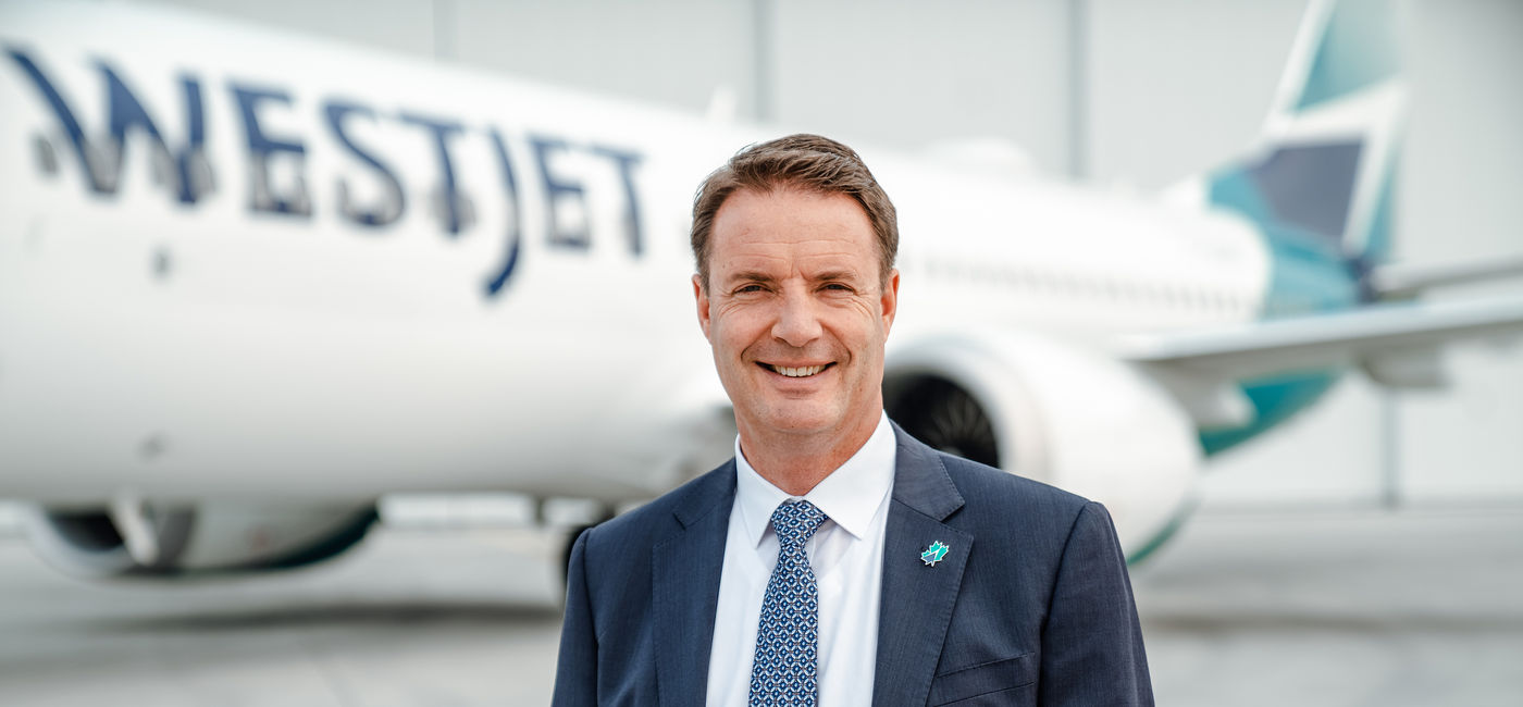 Image: WestJet Group executive vice-president, COO and president of WestJet Airlines Diederik Pen (Photo Credit: WestJet)