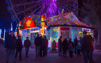 Spend time with family and friends at Six Flags park.