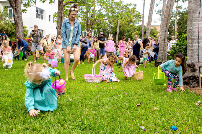 Easter, easter egg hunts, key west, spring break