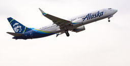 An Alaska Boeing 737-8 aircraft.