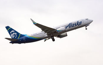 An Alaska Boeing 737-8 aircraft.