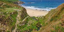 Hidden beach, Cornwall