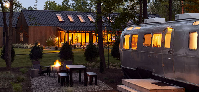 AutoCamp, Catskills, Hilton, glamping, airstream