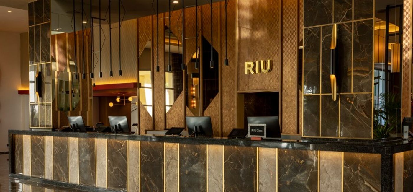 Image: Riu Palace Aruba reception area (Photo Credit: RIU Hotels & Resorts)