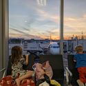 Airport, kids, travel, plane, children,