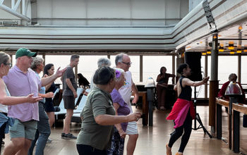 Travelers can enjoy dance classes