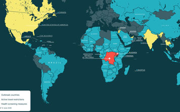 Riskline, Ebola, Ebola outbreak, ebola travel restrictions
