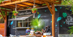 Santo Taco serves Mexican street food at Sandos Caracol Eco Resort